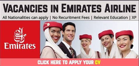 emirates airlines careers jobs vacancies